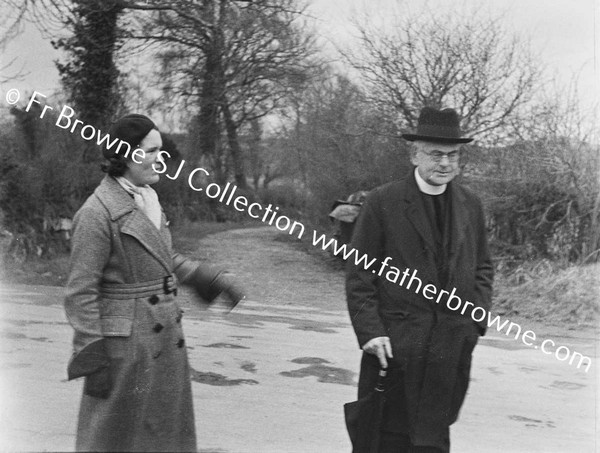 REV M.A.GARAHY S.J. WITH HIS NIECE